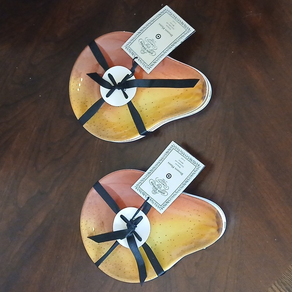 New John Derian x Target 8pc Melamine Pear Shaped Dessert Plates 9"x7" - Picture 16 of 17